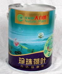 中國十大品牌涂料漆大自然精品珍珠荷葉自潔涂料漆誠招代理商